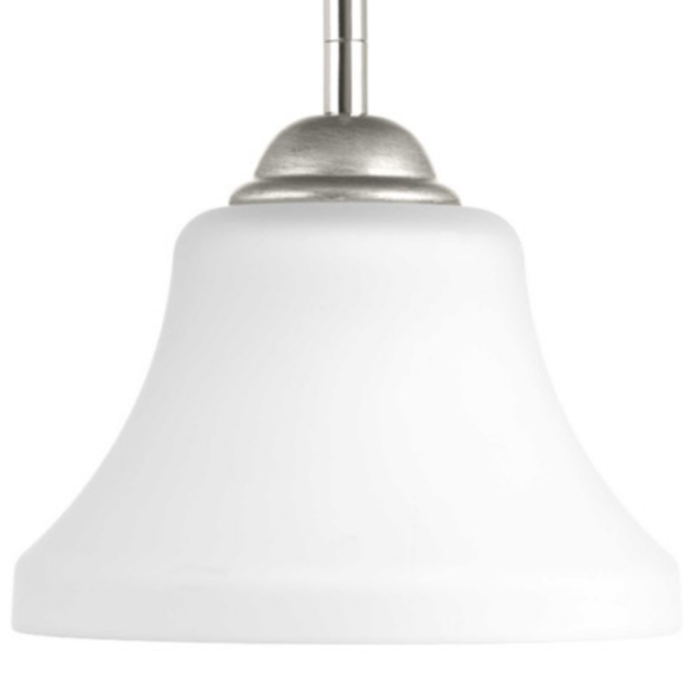 NIB Progress Lighting Polished Nickel Pendant